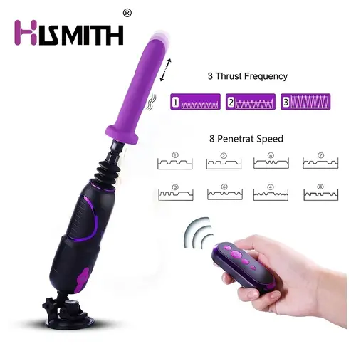 Hismith® Pro Traveler Premium Sex Machine Portable avec Ventouse