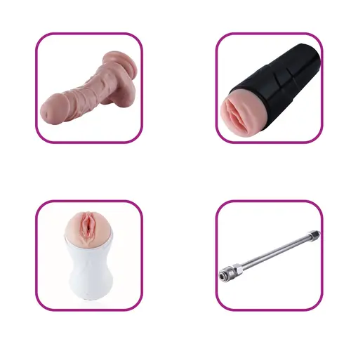 Hismith® Pro 1 Sex Machine Bundle MEN  Various Pocket Pussy's and more!