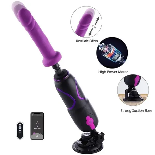 Hismith® Pro Premium Traveler Sex Machine 2.0 Smart APP con características únicas