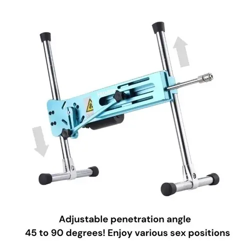 Pro 1 Premium Sex Machine 2.0 Smart App avec gode et télécommande Bleu