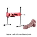 Pro 1 Premium Sex Machine 2.0 Smart App con dildo e telecomando Rosso