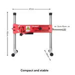 Pro 1 Premium Sex machine 2.0 Smart App con consolador y mando a distancia Rojo