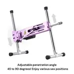 Pro 1 Premium Sex Machine 2.0 Smart APP con dildo e telecomando Viola