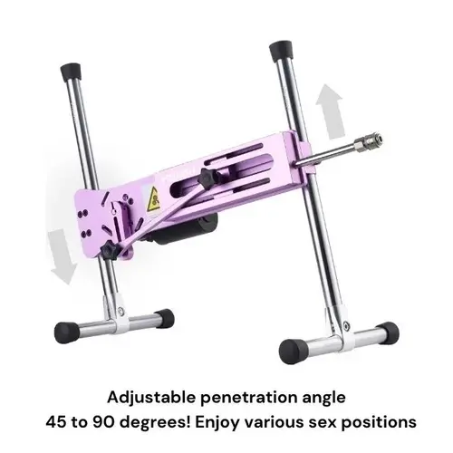 Pro 1 Premium Sex Machine 2.0 Smart APP con dildo e telecomando Viola