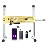 Pro 1 Premium Sex machine 2.0 Smart App con consolador y mando a distancia Gold