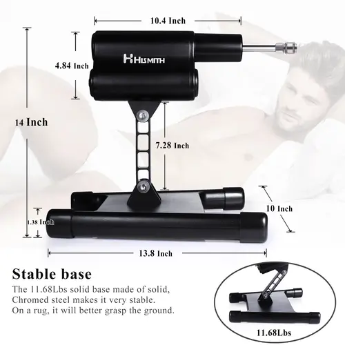 Pro 3 Premium® Sex Machine Smart APP avec gode et télécommande Compacte et puissante !