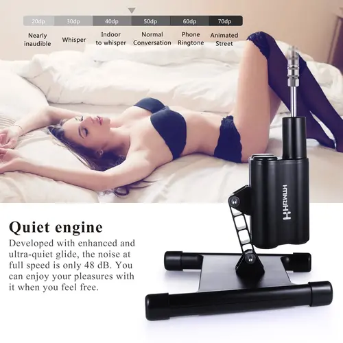 Hismith® Pro 3 Premium® Sex Machine Smart APP mit Dildo und Fernbedienung Kompakt und leistungsstark!