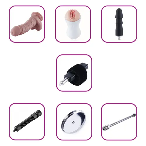 Hismith® Pro 1 Premium Smart APP Sex Machine Bundle para él y para ella