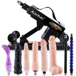 Auxfun® Auxfun® Basic Sex Machine Paket Dimitri mit Dildos und Verlängerungen