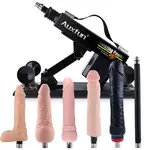 Auxfun® Paquete R-J Auxfun Máquina Sexual Básica Con Consolador y Muchos Extras