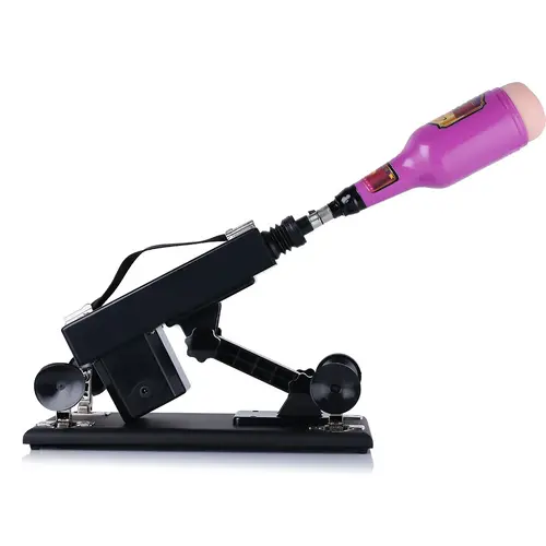 Heteréo Auxfun Basic Sex Machine With 3 Pocket Pussy! Vagina & Oral/Mouth & Anus