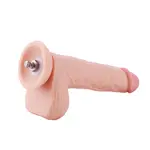 EZfunLok Dildo flessibile per macchina del sesso Auxfun Plus 17 cm