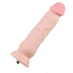 Consolador EZfunLok para Auxfun Plus Sex Machine 18 cm