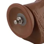 Dildo EZfunLok per macchina del sesso Auxfun Plus Marrone 21 cm