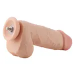 Dildo EZfunLok per macchina del sesso Auxfun Plus 22 cm Extra Thick