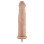 Consolador Flexible EZfunLok para Auxfun Plus Sex Machine 20 cm