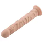 Auxfun® EZfunLok Consolador flexible para máquina sexual Auxfun Plus 24 cm