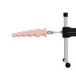 Consolador EZfunLok para Auxfun Plus Sex Machine Beige 21 cm