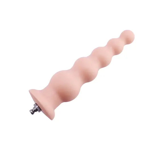 Consolador EZfunLok para Auxfun Plus Sex Machine Beige 21 cm