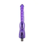 Auxfun® Consolador Doble Acanalado 3XLR Para Auxfun Basic Sex Machine 23 cm