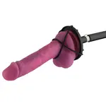 Auxfun® Saugnapfadapter mit elastischen Bändern für Basic Sex Machine 3XLR