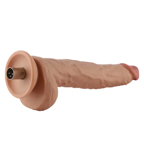 Auxfun® Dildo 3XLR for the Auxfun Basic Sex Machine Beige 26.5 cm