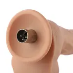 Gode 3XLR pour Auxfun Basic Sex Machine Beige 24 cm