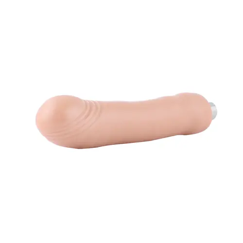 Gode flexible 3XLR pour Auxfun Basic Sex Machine Beige