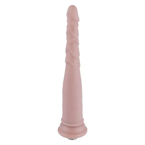 Auxfun® Consolador 3XLR para Auxfun Basic Sex Machine Beige23,5 cm