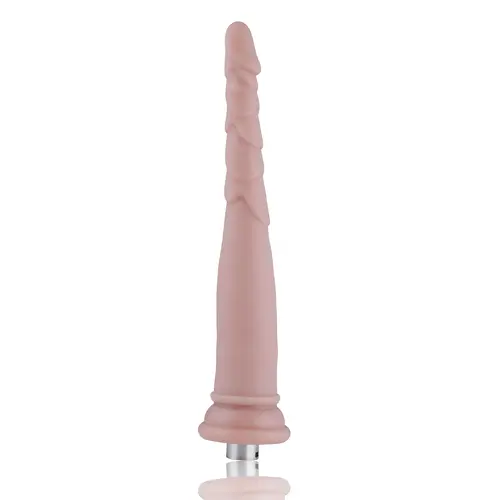 Auxfun® Consolador 3XLR para Auxfun Basic Sex Machine Beige23,5 cm