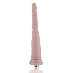 Auxfun® Consolador 3XLR para Auxfun Basic Sex Machine Beige23,5 cm