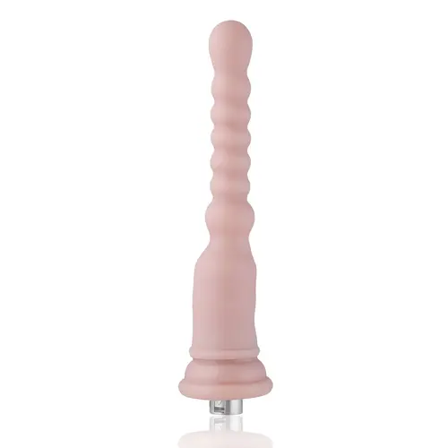 Auxfun® Consolador 3XLR para Auxfun Basic Sex Machine Beige 21 cm