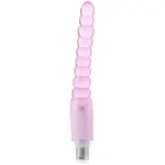 Gode anal strié 3XLR Connecteur pour Auxfun Basic Sex Machine
