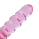 Gode anal strié 3XLR Connecteur pour Auxfun Basic Sex Machine