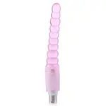 Gode anal strié 3XLR Connecteur pour Auxfun Basic Sex Machine
