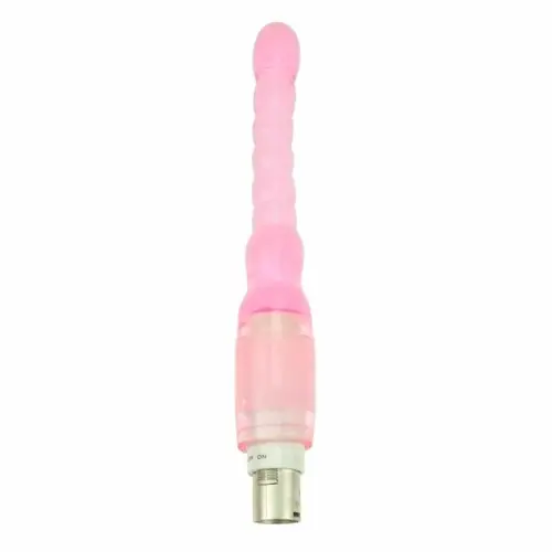 Auxfun® Gode anal strié Basic 3XLR 19 CM pour Auxfun Basic Sex Machine