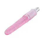 Auxfun® Consolador Anal y Vaginal Rosa Conector 3XLR para la Máquina Sexual Auxfun Basic