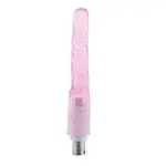 Auxfun® Consolador Anal y Vaginal Rosa Conector 3XLR para la Máquina Sexual Auxfun Basic