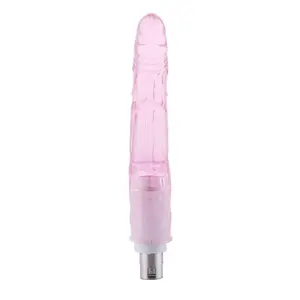 Auxfun® Consolador Anal y Vaginal Rosa Conector 3XLR para la Máquina Sexual Auxfun Basic