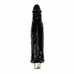 Auxfun® Black Dildo 17 CM with 3XLR Connector for the Auxfun Basic Sex Machine