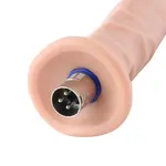 Auxfun® Consolador Flexible 3XLR para la Auxfun Basic Sex Machine Nude