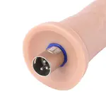 Gode flexible 3XLR pour Auxfun Basic Sex Machine Nude