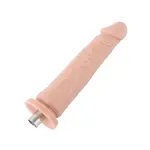 Auxfun® Dildo Flexible 3XLR for the Auxfun Basic Sex Machine Nude