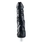 Auxfun® Consolador 3XLR para la Auxfun Basic Sex Machine Negro