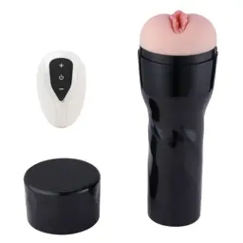 Masturbateur de poche pour la KlicLok Sex Machine Noir