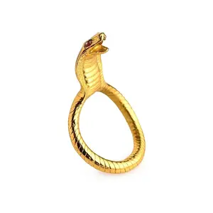 ShotS Cock ring with Cobra - Gold