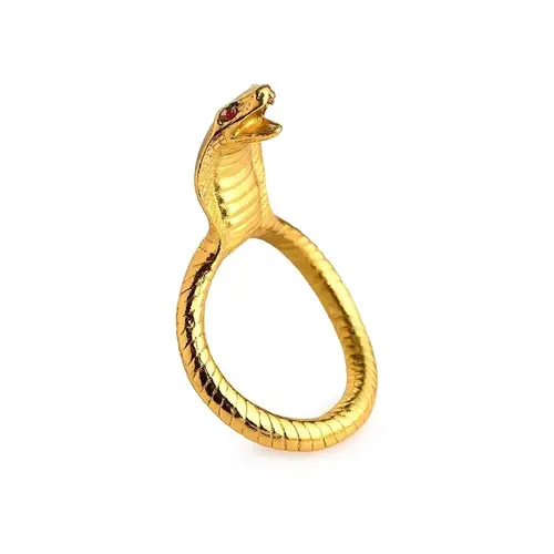 ShotS Cock ring with Cobra - Gold
