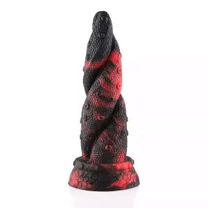 Dildo a ventosa Fantasy Treccia Serpente 21 cm