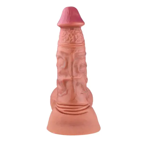 Realistischer XL Dildo KlicLok® und Saugnapf 31 CM Titan