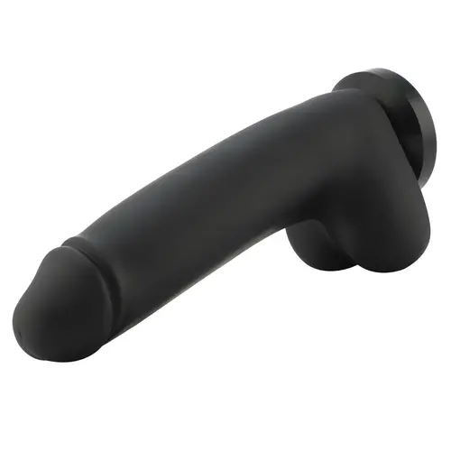 Dildo XL BBC Nero Attacco 29 cm KlicLok e Ventosa